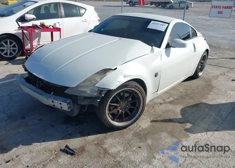 2003 Nissan 350Z Touring from USA, damaged, VIN JN1AZ34D93T106669